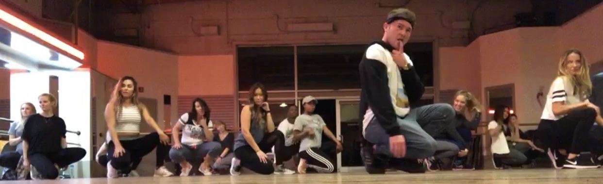 Cody Khaos teaching a dance class